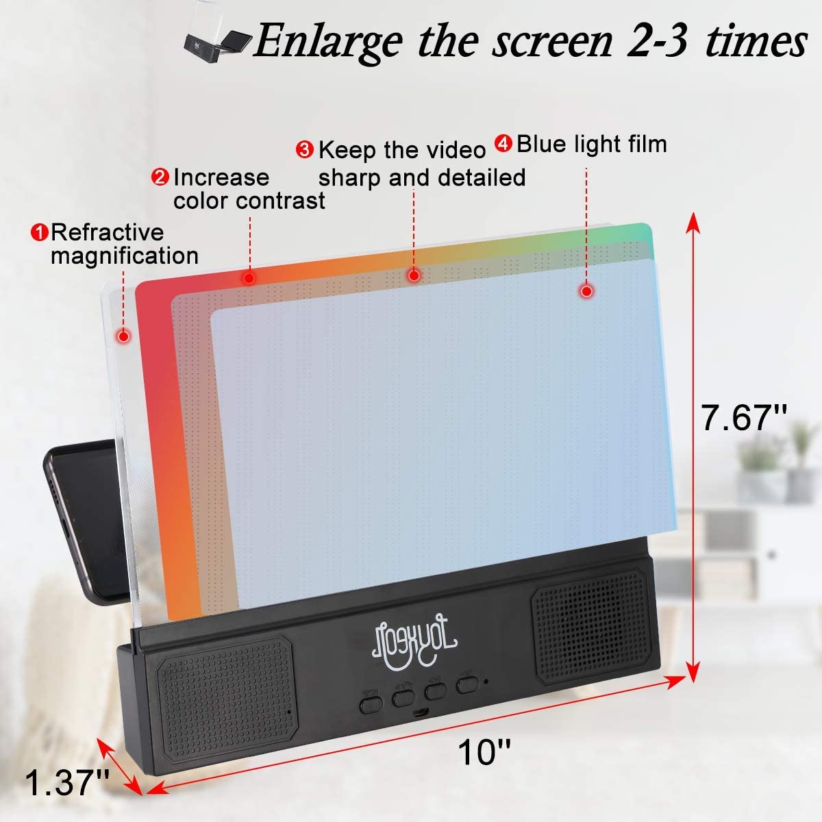 JOYXEON-12-inch-3D-Phone-Screen-Magnifier-Blue-Light-Movie-Video-Screen-Amplifier-with-Bass-bluetoot-1894917-11