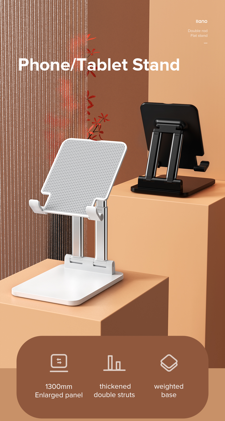 LLANO-Folding-Tablet-Laptop-Holder-Stand-Free-Adjustment-Angle-Telescopic-Alloy-Desktop-Bracket-for--1898199-1