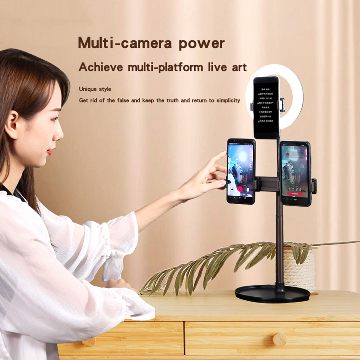 Mobile-Phone-Holder-360-deg-Bracket-Holder-Tablet-Floor-Stand-Holder-Anti-slip-1827340-1