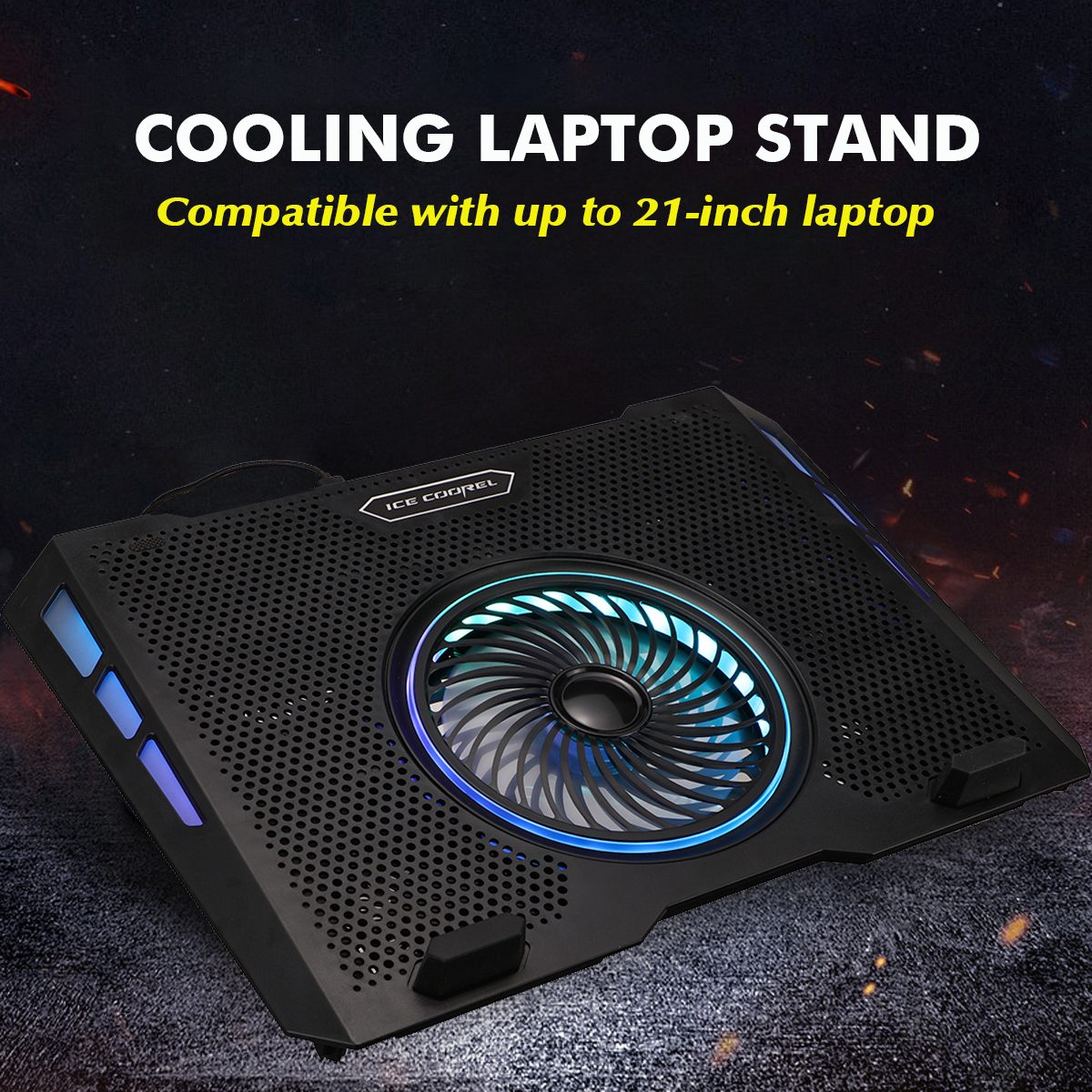 RGB-5-Gear-Angle-Adjustable-Macbook-Cooling-Stand-Dual-USB-Port-Desktop-Holder-Bracket-Compatible-wi-1861381-2