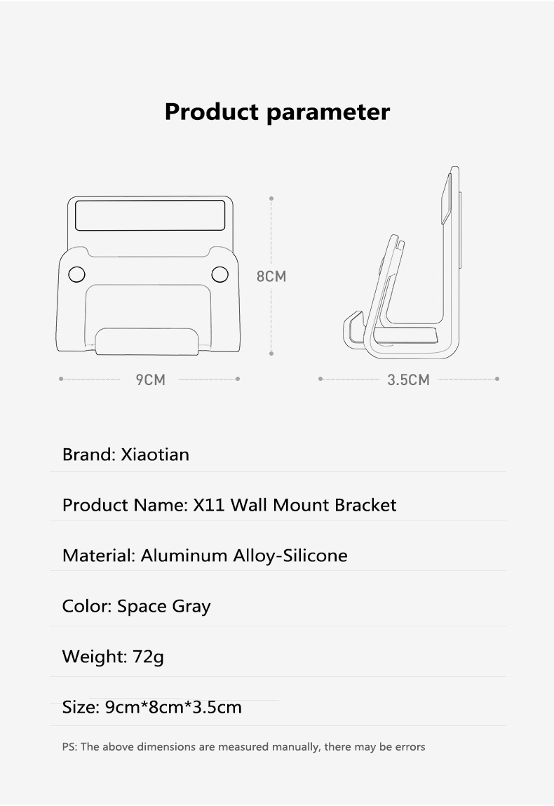 SSKY-X11-Universal-Wall-Mounted-Bracket-Shower-Phone-Holder--Kitchen-Bedroom-Phone-Holder-Non-Slip-A-1837261-13