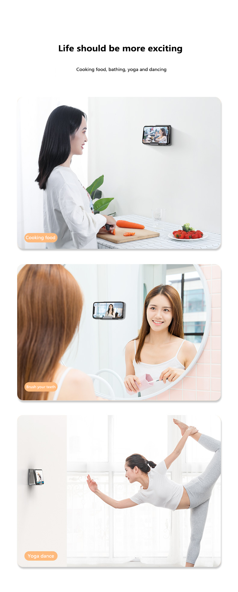 SSKY-X11-Universal-Wall-Mounted-Bracket-Shower-Phone-Holder--Kitchen-Bedroom-Phone-Holder-Non-Slip-A-1837261-4