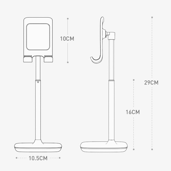 SSKY-X12-Universal-Telescopic-Height-Angle-Adjustable-Desktop-Mobile-Phone-Holder-Stand-for-POCO-F3--1854935-14