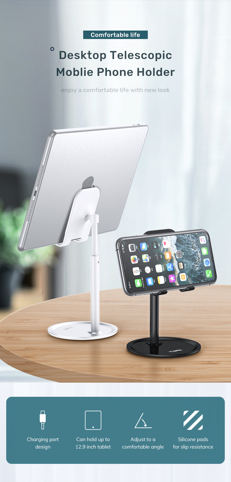 TOPK-D01-Desktop-Mobile-Phone-Tablet-Holder-Stand-for-iPad-Air-for-iPhone-12-XS-11-Pro-POCO-X3-NFC-M-1751313-1