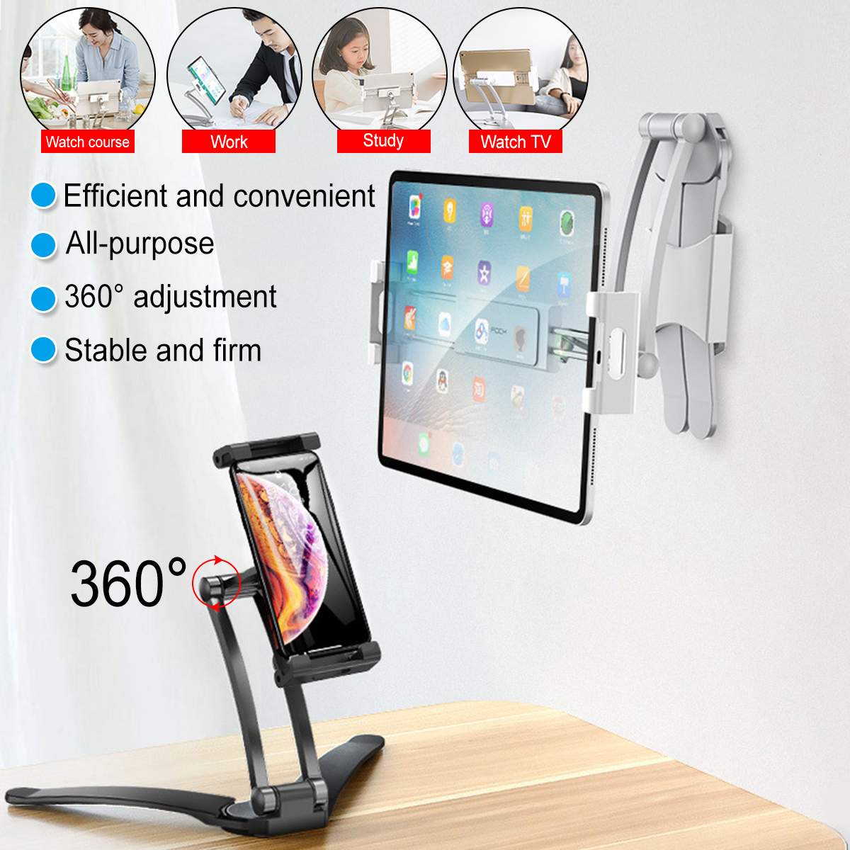 Universal-Aluminum-Alloy--Folding-Flat-Desktop-Support-Mobile-Phone-Tablet-For-Kitchen-Lesson-Live-S-1769501-1