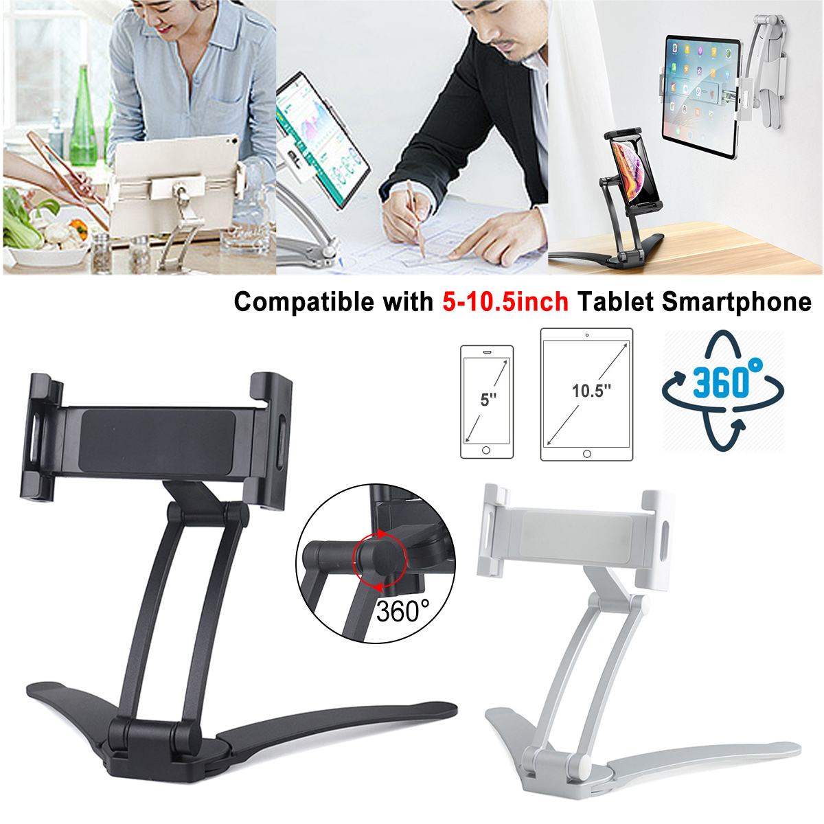 Universal-Aluminum-Alloy--Folding-Flat-Desktop-Support-Mobile-Phone-Tablet-For-Kitchen-Lesson-Live-S-1769501-2