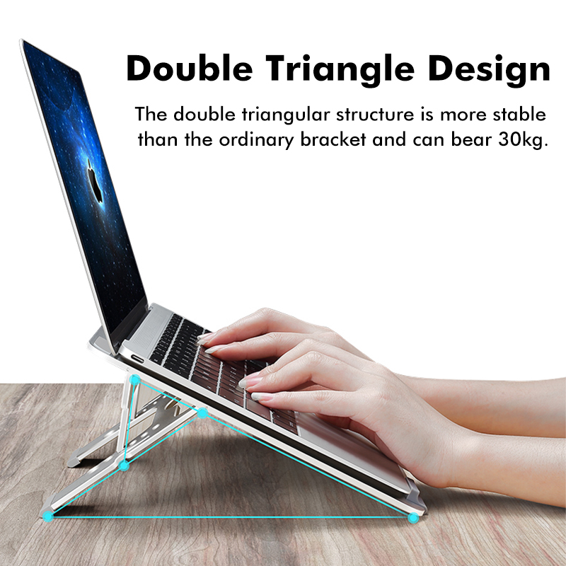 Universal-Aluminum-Alloy-Height-Adjustable-Foldable-Cooling-Stand-Desktop-Holder-for-Mac-Tablet-Lapt-1459570-4