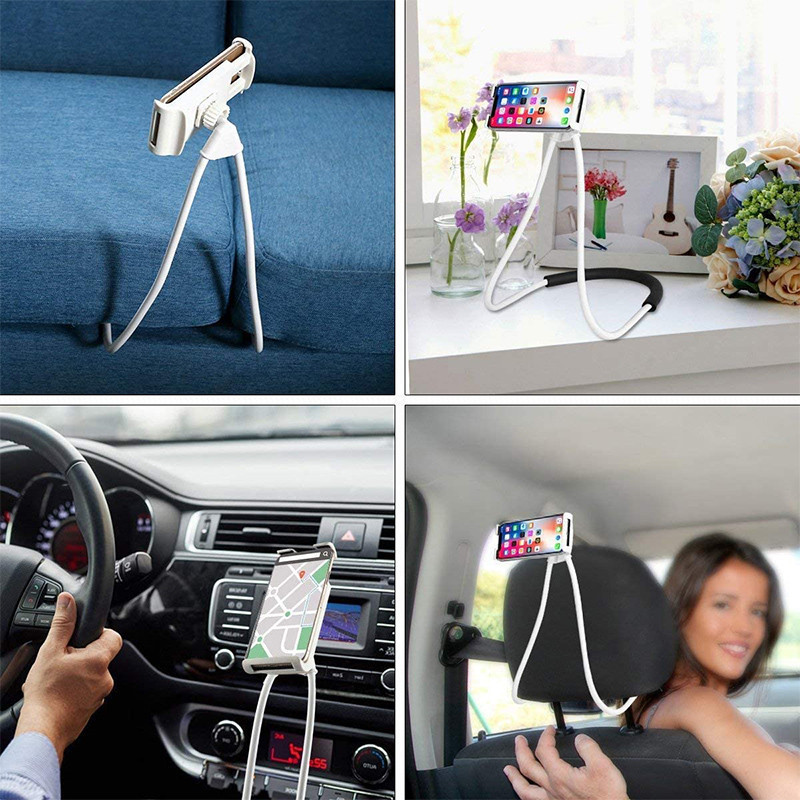 Universal-Lazy-Hanging-Neck-Phone-Stand-Mount-Necklace-Support-Bracket-Holder-1736519-2