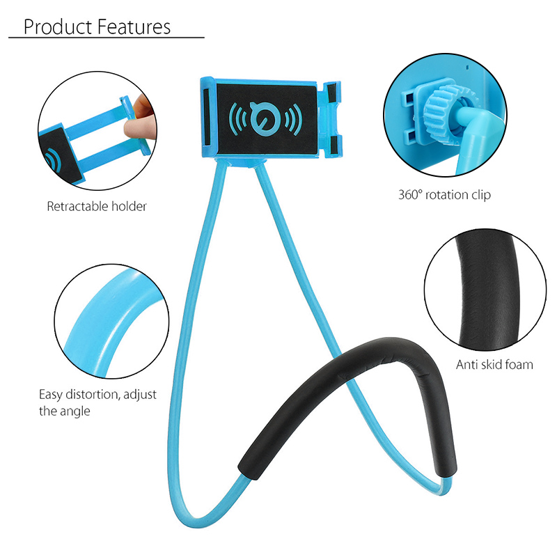Universal-Lazy-Hanging-Neck-Phone-Stand-Mount-Necklace-Support-Bracket-Holder-1736519-4