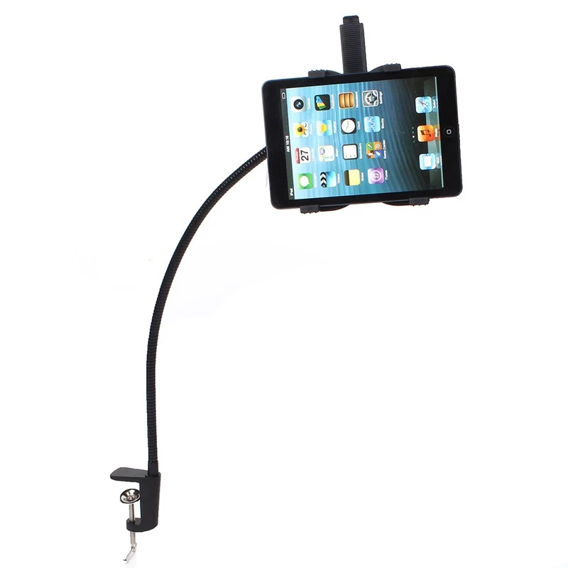 Universal-Long-Flexible-Gooseneck-Arm-Tablet-Lazy-Holder-Stand-Bed-Desk-Desktop-Office-Kitchen-Clip--1886083-2