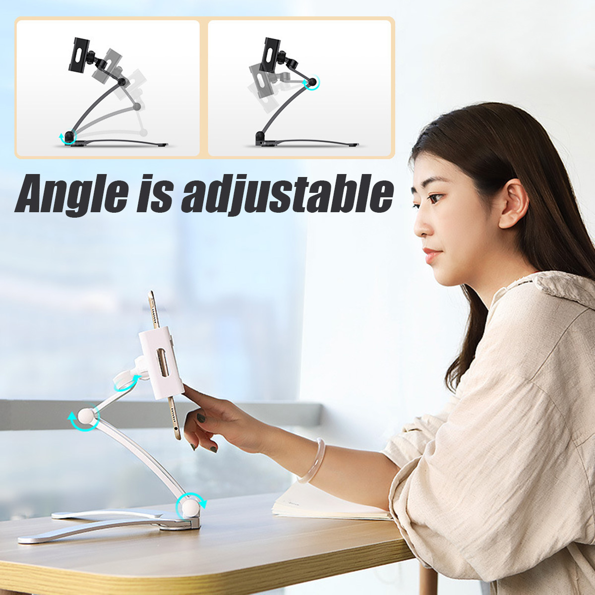 Universal-Multifunctional-360-Degree-Adjustable-Aluminium-Alloy-Lazy-Tablet-Stand-Phone-Holder-Deskt-1688731-3