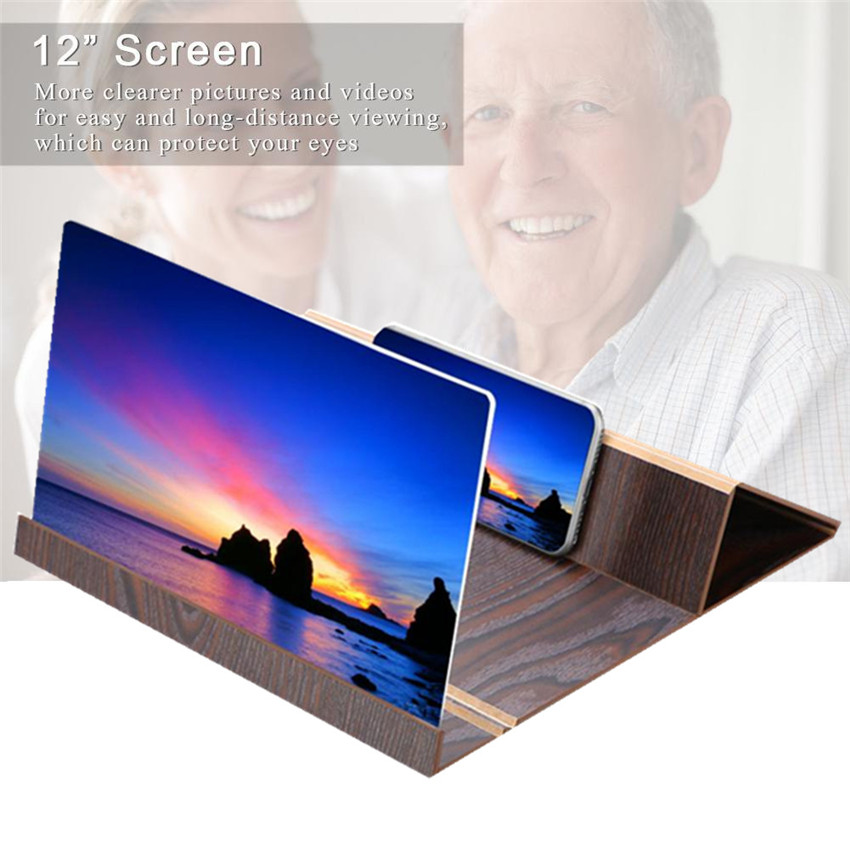 Universal-Wooden-12-inch-Screen-Magnifier-Image-Enlarge-Desktop-Bracket-Holder-for-Mobile-Phone-1382170-2