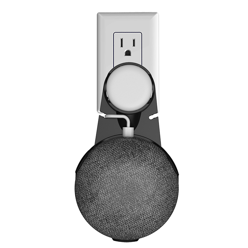 Wall-Mount-Adjustable-Plug-Hanger-Microphone-Holder-Hidden-Bracket-For-Google-Home-Mini-1632284-8