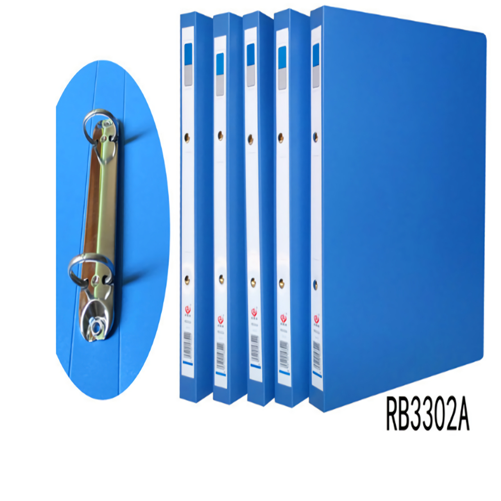 1-Piece-A4-Blue-File-Folder-2-Holes-O-shape-Ring-Binder-Document-Folder-Desktop-File-Organizer-Offic-1635349-1