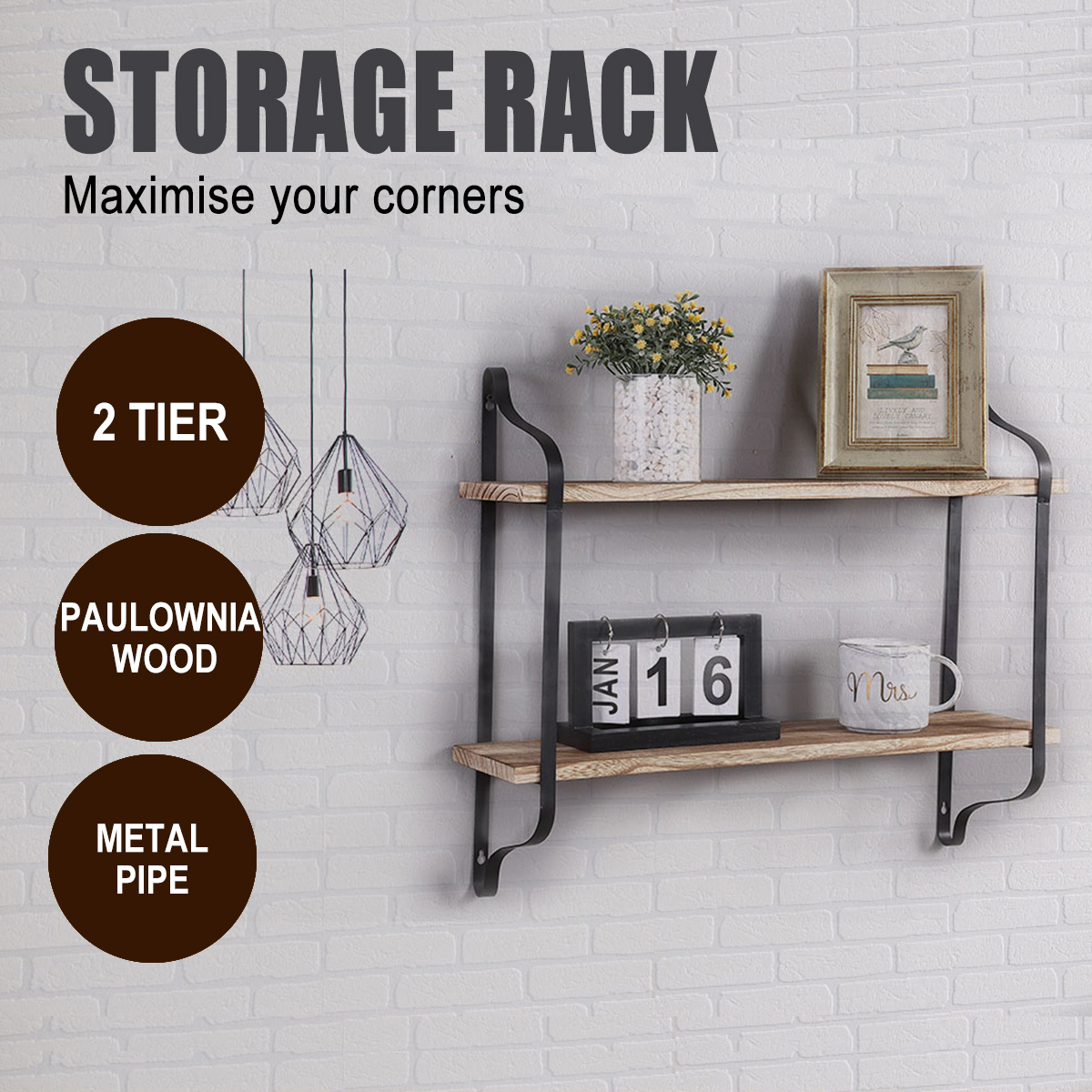 2-Tiers-Wall-Mounted-Storage-Rack-Wall-Hanging-Wood-Shelves-Holder-Organizer-Bookshelf-Display-Stand-1792485-1
