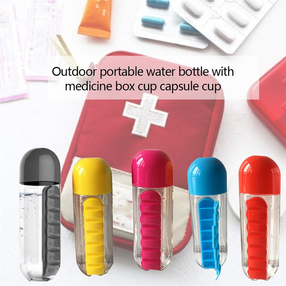 2-in-1-600ml-Pill-Box-Cup-Portable-Large-Capacity-7-Pill-Box-Outdoor-Carrying-Water-Bottle-With-Pill-1788259-4