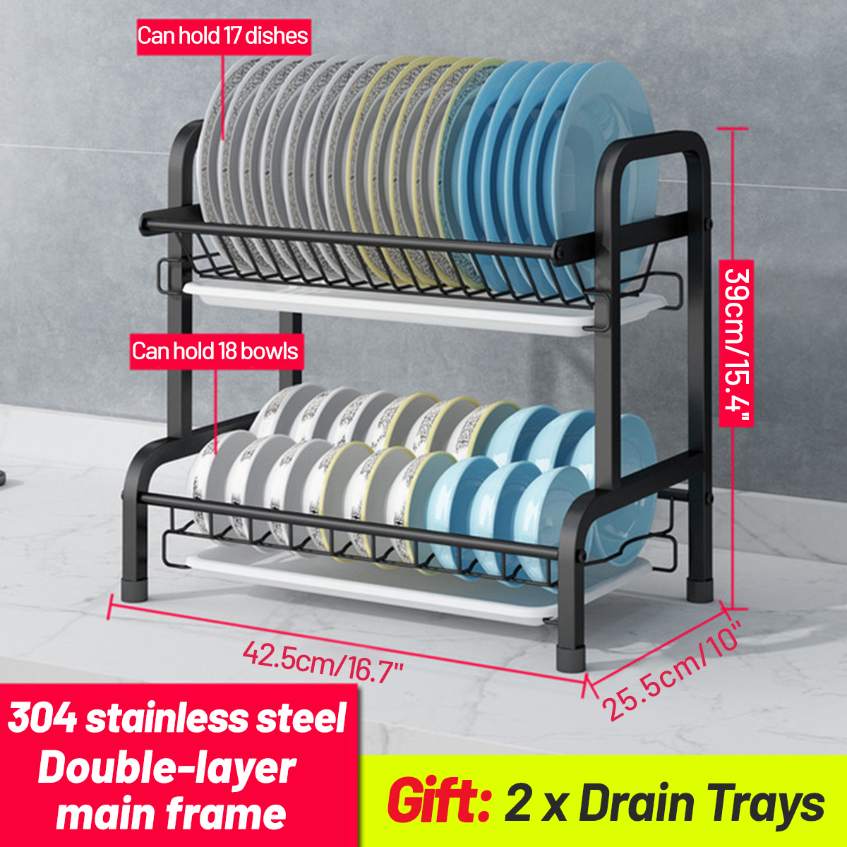 23-Layers-Kitchen-Dish-Rack-Organizer-Shelf-Assemble-Stainless-Steel-Storage-Baskets-Kitchen-Organiz-1748088-9