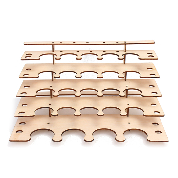 24-Pots-Wooden-Acrylic-Paint-Stand-Bottle-Storage-Rack-Holder-Modular-Organizer-1122048-4