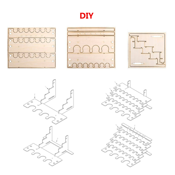 24-Pots-Wooden-Acrylic-Paint-Stand-Bottle-Storage-Rack-Holder-Modular-Organizer-1122048-8