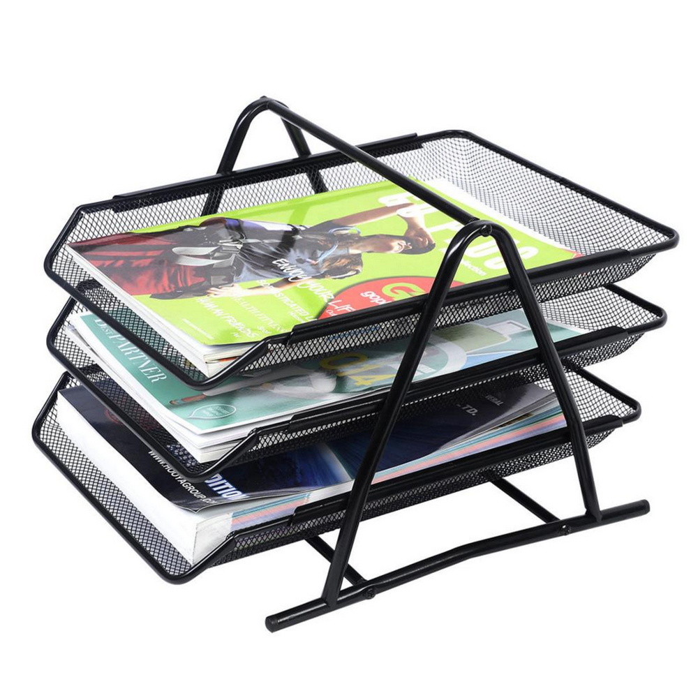 3-Layers-Iron-File-Trays-Mesh-A4-Paper-Organizer-Document-File-Holder-Desktop-Office-Books-Magazines-1411039-1