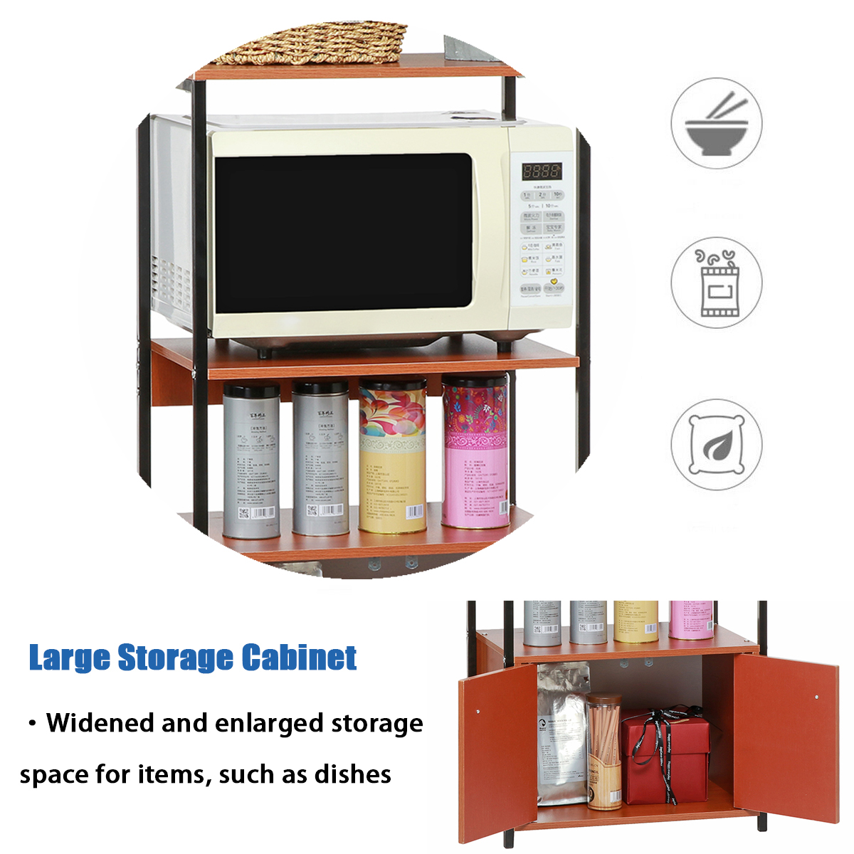 3-Tiers-Microwave-Oven-Rack-Kitchen-Storage-Shelf-Cupboard-Rack-Storage-Cabinet-Desktop-Space-Saving-1792506-4
