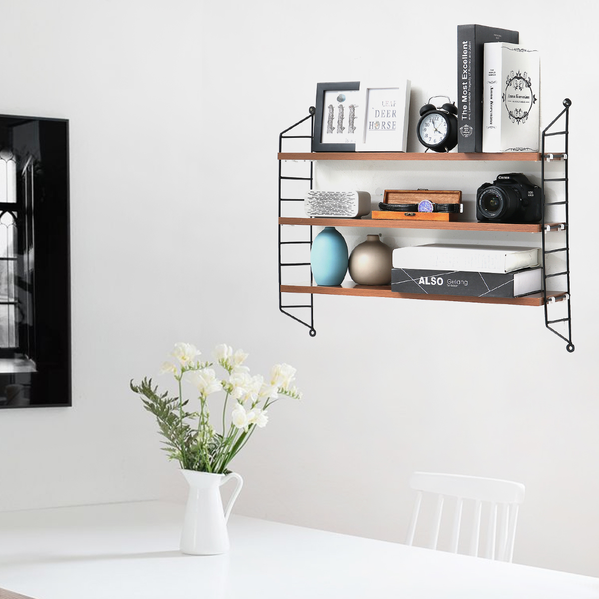 3-Tiers-Wall-Mounted-Shelf-Punch-free-Hanging-Storage-Rack-Bedroom-Bookshelf-Home-Office-Decoration--1788421-12