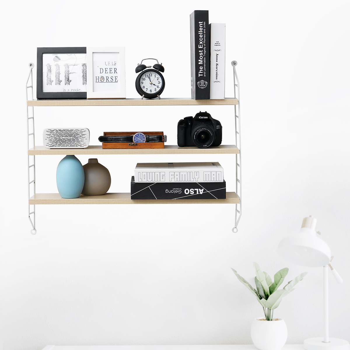 3-Tiers-Wall-Mounted-Shelf-Punch-free-Hanging-Storage-Rack-Bedroom-Bookshelf-Home-Office-Decoration--1788421-13