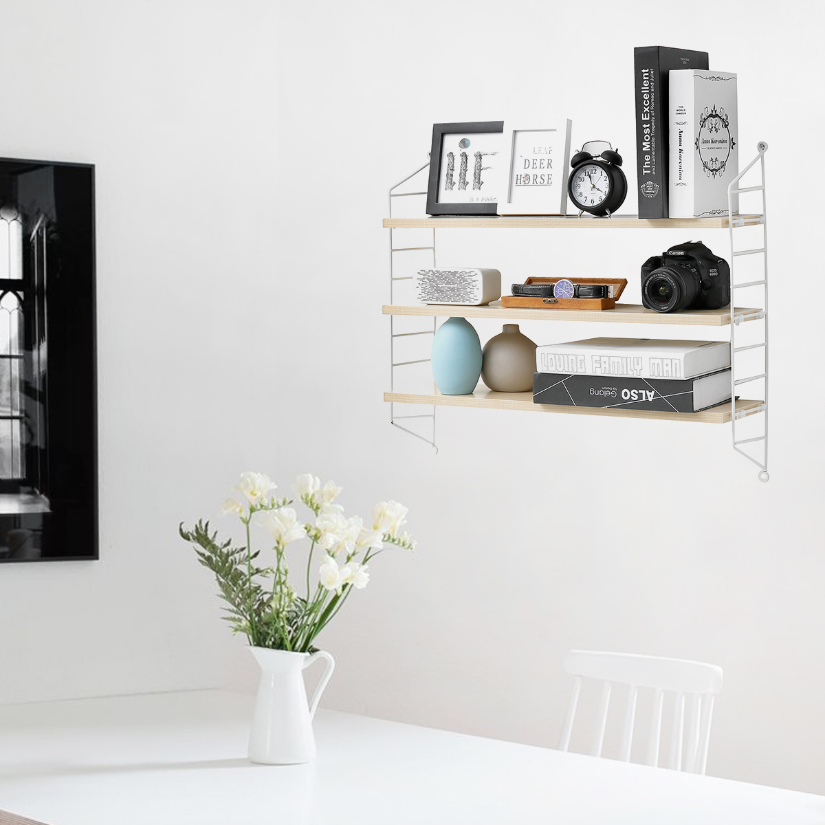3-Tiers-Wall-Mounted-Shelf-Punch-free-Hanging-Storage-Rack-Bedroom-Bookshelf-Home-Office-Decoration--1788421-14