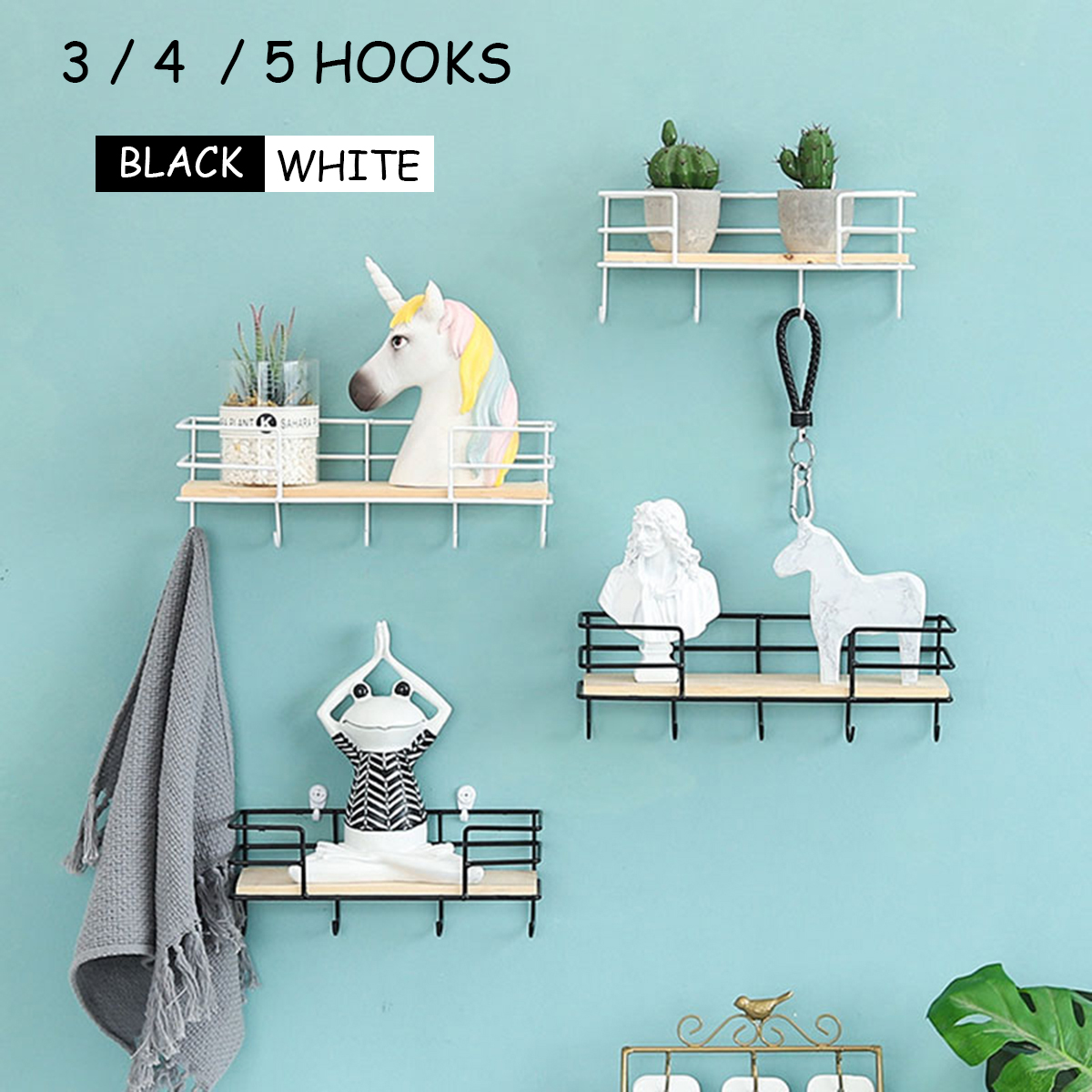 345-Hooks-Wood-Wall-mounted-Shelf-Hook-Storage-Rack-Wall-Decoration-Coat-Hanging-Desktop-Organizer-1399637-1