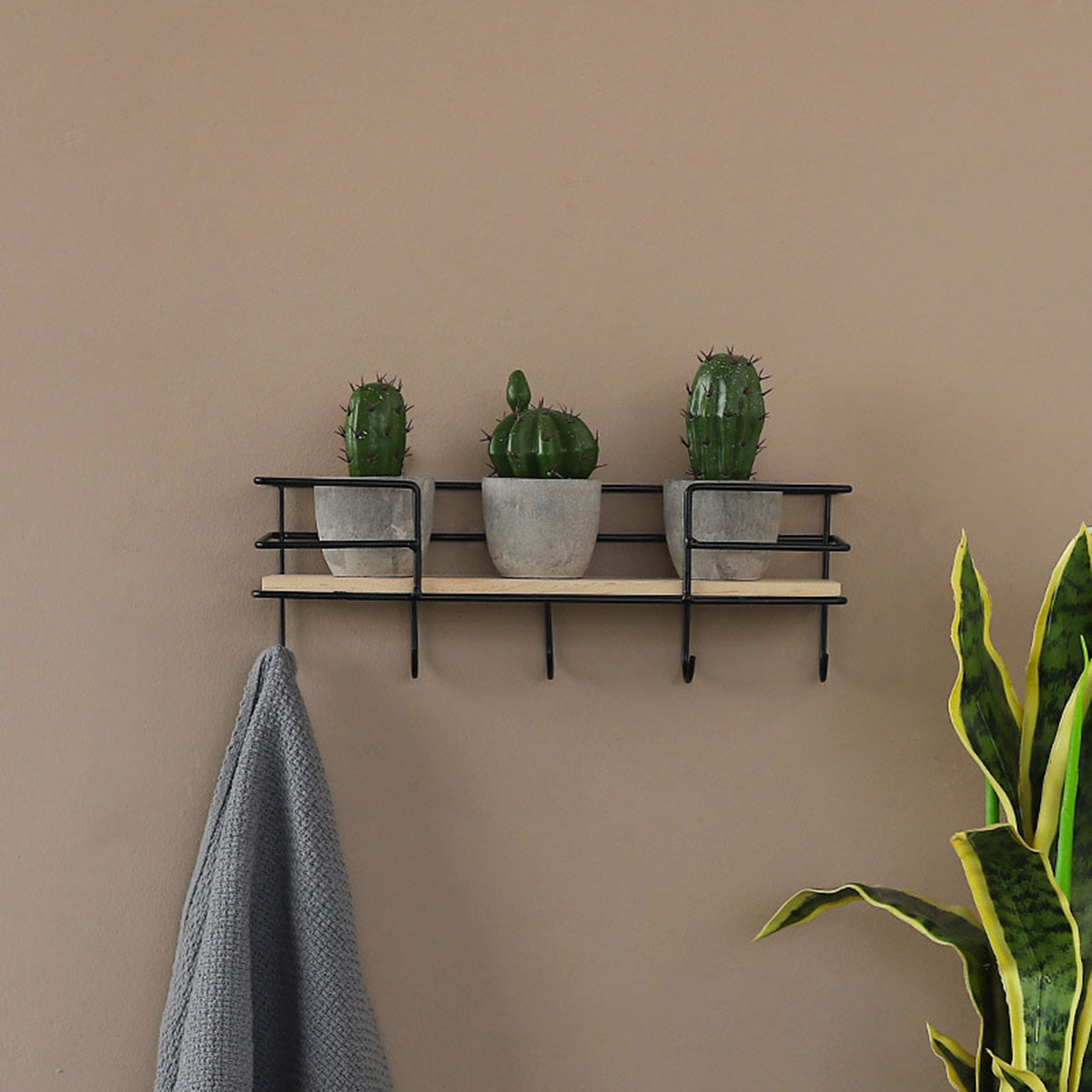 345-Hooks-Wood-Wall-mounted-Shelf-Hook-Storage-Rack-Wall-Decoration-Coat-Hanging-Desktop-Organizer-1399637-7