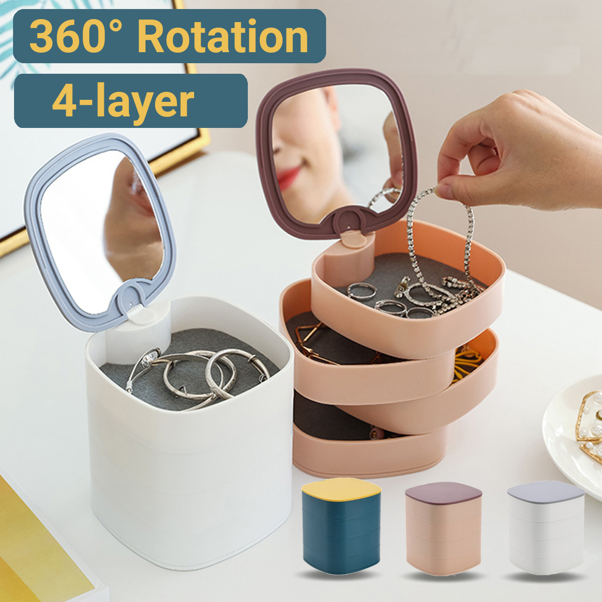 360-deg-Rotating-Jewelry-Box-4-Layers-Rotating-Storage-Box-Organizer-with-Cover-and-Mirror-Jewelry-B-1790423-1