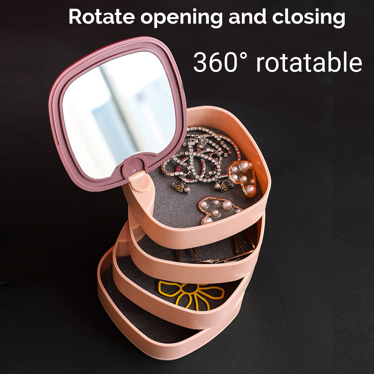 360-deg-Rotating-Jewelry-Box-4-Layers-Rotating-Storage-Box-Organizer-with-Cover-and-Mirror-Jewelry-B-1790423-2