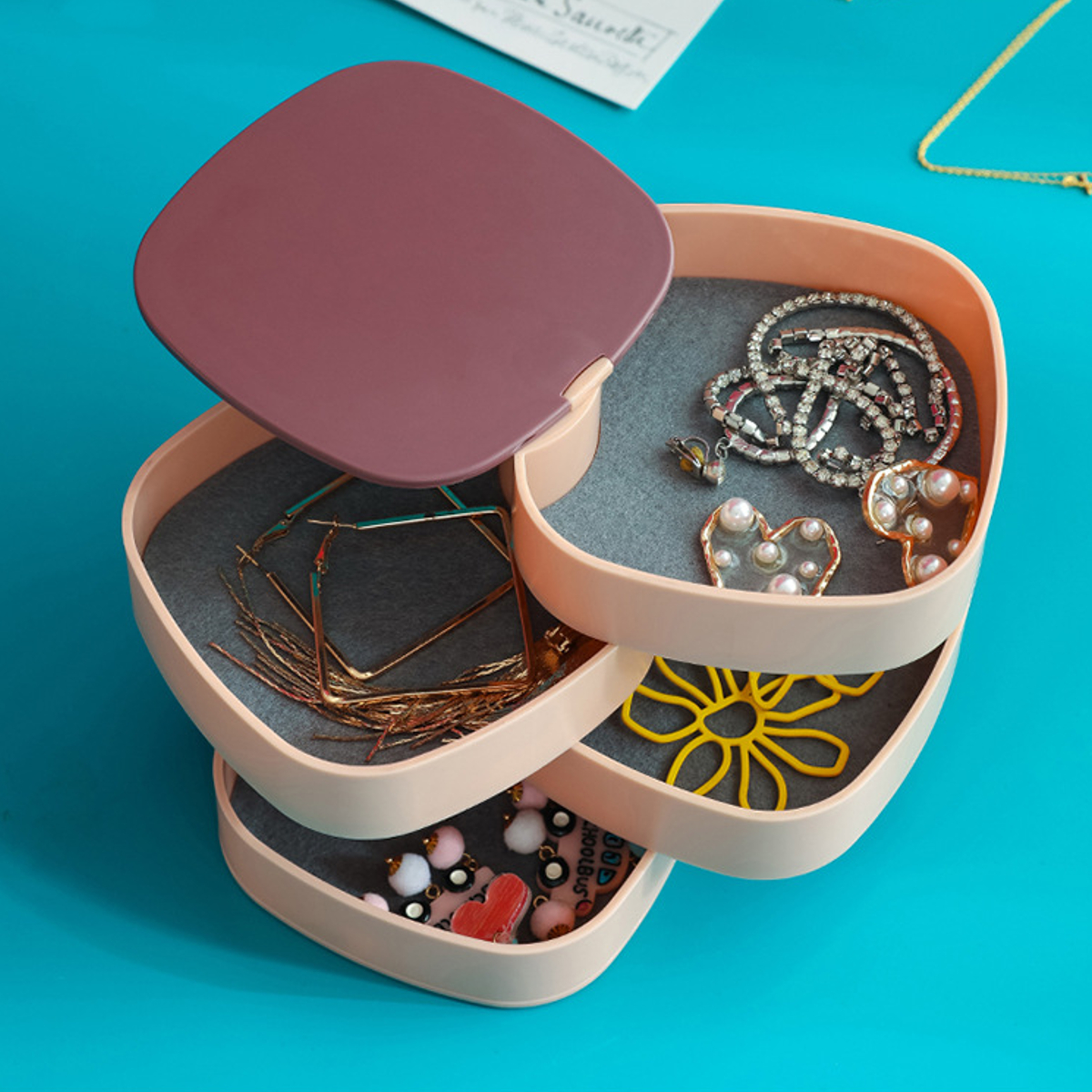 360-deg-Rotating-Jewelry-Box-4-Layers-Rotating-Storage-Box-Organizer-with-Cover-and-Mirror-Jewelry-B-1790423-6