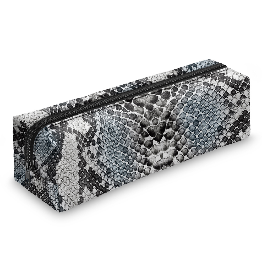 3D-Digital-Snakeskin-Print-Pencil-Case-Zipper-Cosmetic-Bag-Pen-Box-Stationery-1588894-2