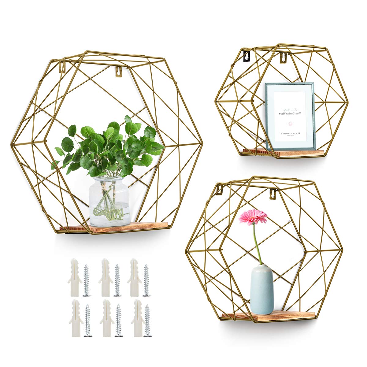 3Pcsset-Hexagonal-Wall-Mounted-Shelves-Floating-Wall-Storage-Rack-Holder-Organizer-Display-Stand-Hom-1792546-5