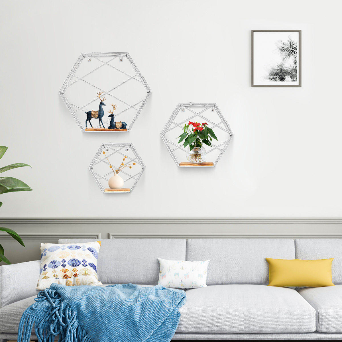 3Pcsset-Hexagonal-Wall-Mounted-Shelves-Floating-Wall-Storage-Rack-Holder-Organizer-Display-Stand-Hom-1792546-8