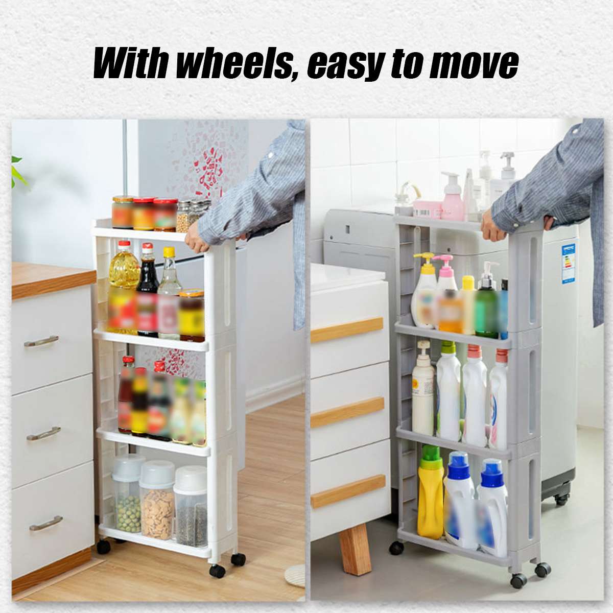 4-Layers-Kitchen-Storage-Rack-Slim-Slide-Tower-Movable-Assemble-Plastic-Bathroom-Shelf-Wheels-Space--1754364-2