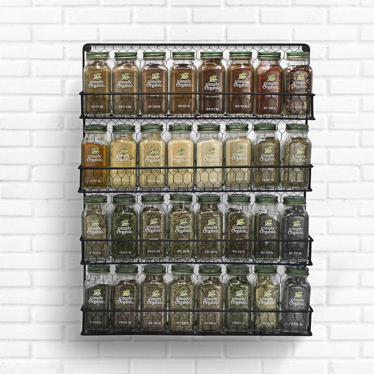 4-Layers-Wall-Mounted-Spice-Can-Holder-Kitchen-Door-Iron-Storage-Rack-Cabinet-Hanging-Organizer-Home-1763977-18