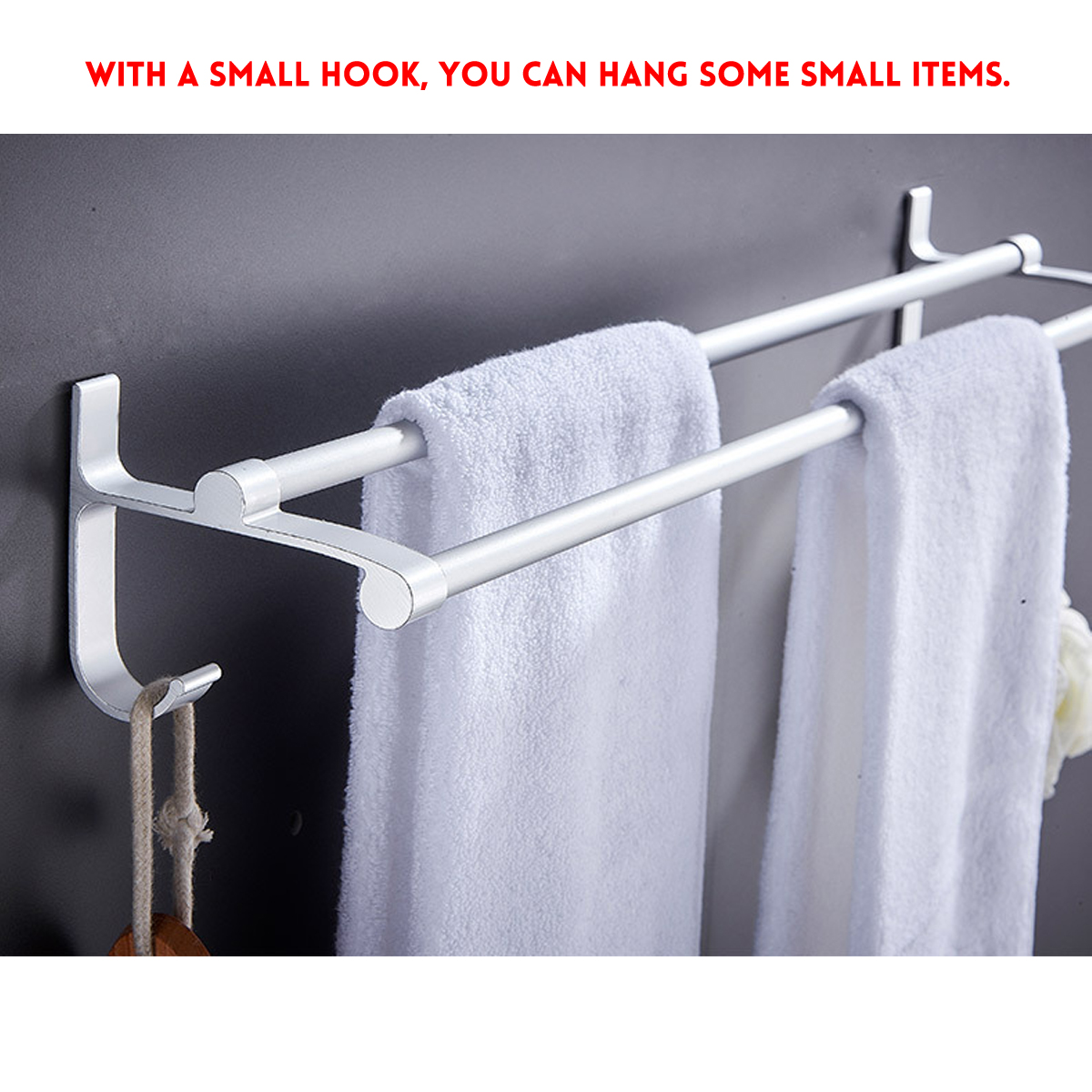 405060cm-Double-Bar-Towel-Rack-Shelf-Bathroom-Wall-Mounted-Shower-Towel-Holder-Aluminum-Hanger-1787932-6