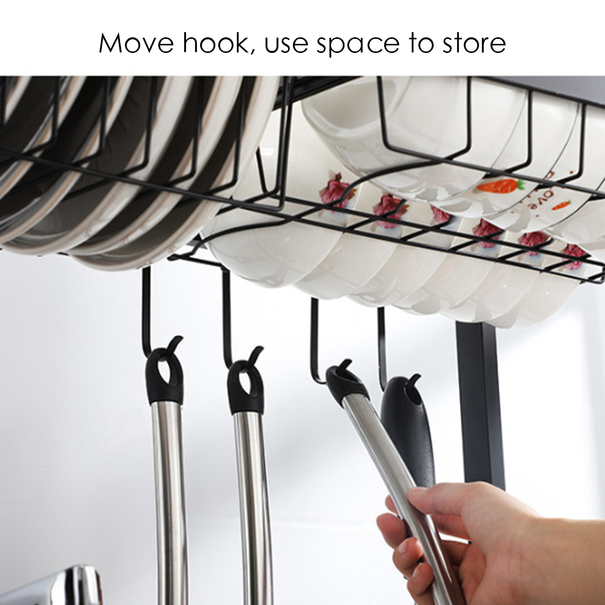 6585cm-Dish-Drain-Rack-Kitchen-Sink-Dish-Drying-Shelf-Tableware-Cup-Bowl-Storage-Tray-Holder-Organiz-1790936-6
