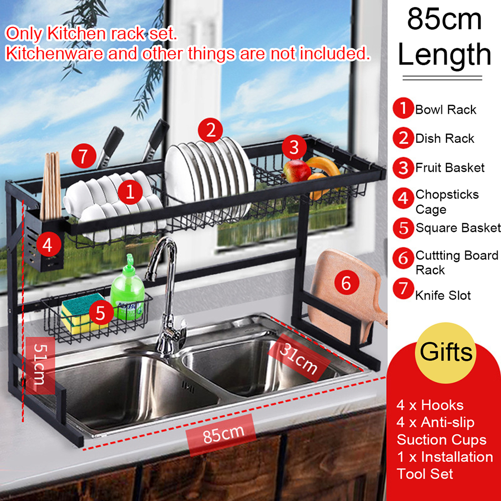 65cm85cm-Stainless-Steel-Over-Sink-Dish-Drying-Rack-Storage-Multifunctional-Arrangement-for-Kitchen--1775913-6