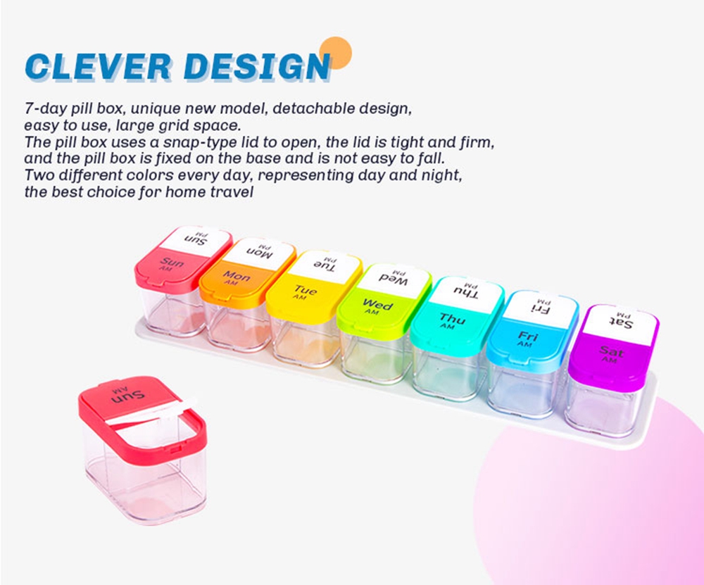 AIMO-14-Cells-Weekly-Pill-Organizer-Open-Left-and-Right-Friendly-Travel-7-Day-Pill-Box-Case-2-Times--1804979-4