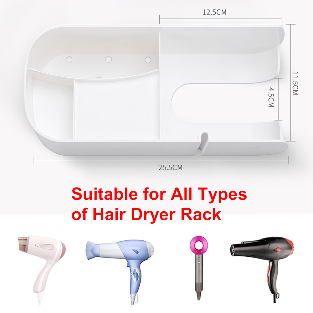 Adhesive-Hair-Dryer-Rack-Holder-Wall-Mounted-Storage-Rack-No-Drilling-Bathroom-Multi-function-Plasti-1797842-8