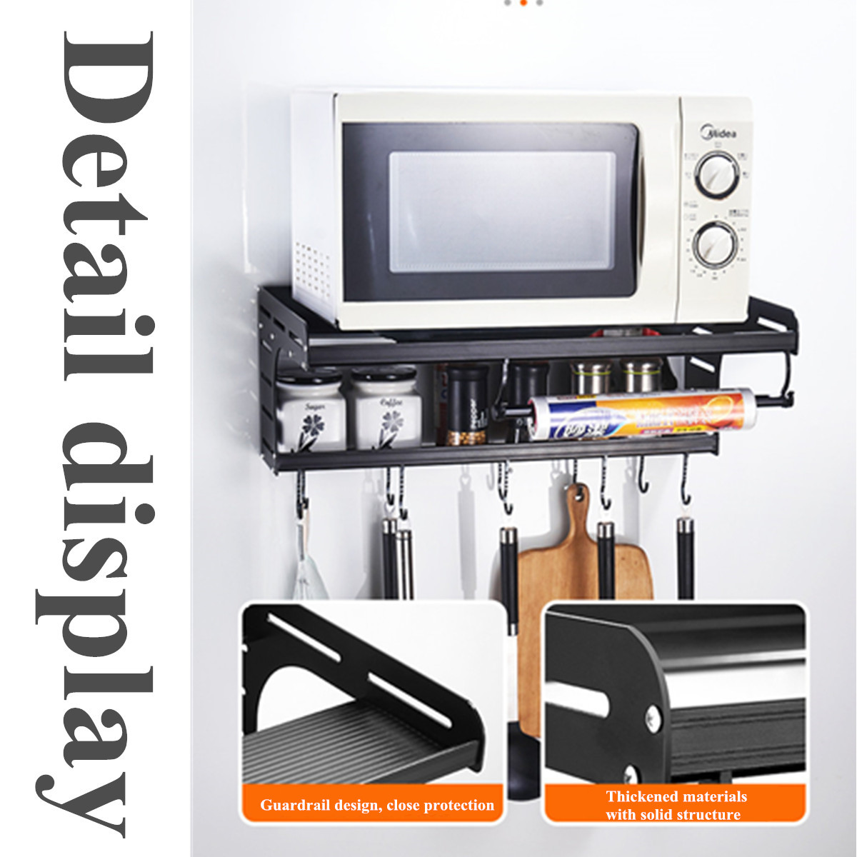 Aluminum-Microwave-Oven-Wall-Mount-Microwave-Kitchen-Desktop-Organizer-Racks-2-Layer-Oven-Stand-Kitc-1602461-2