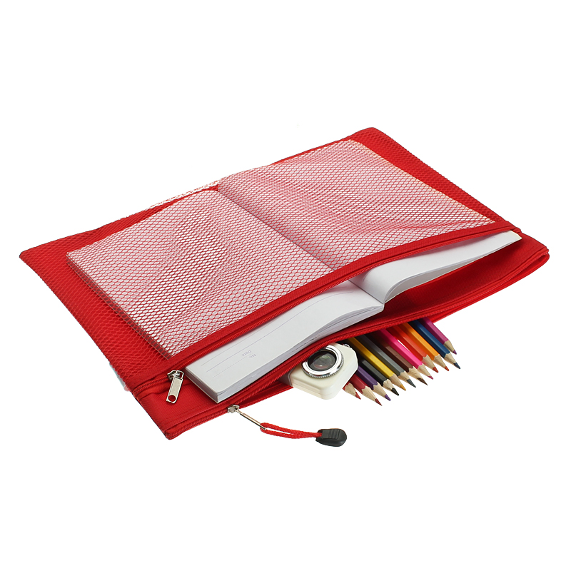Colorful-Double-Layer-Canvas-Cloth-Zipper-Book-Pencil-Pen-Case-Bag-File-Document-Bags-1114758-7