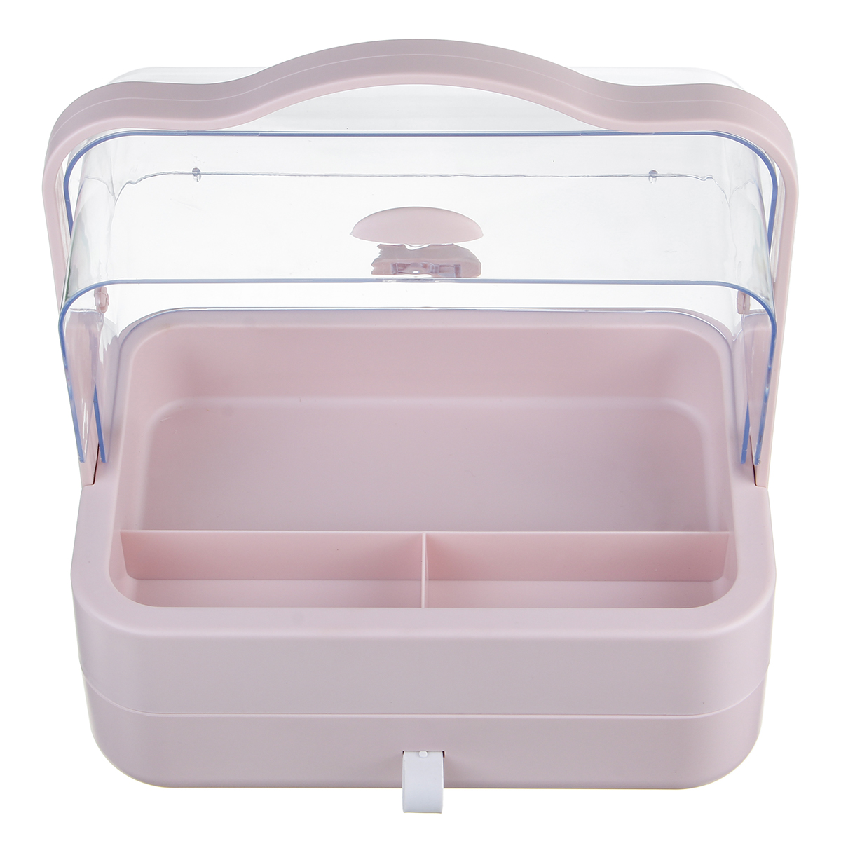 Cosmetic-Storage-Box-Transparent-Dust-Cover-Desktop-Makeup-Organizer-Household-Portable-Shelf-1757770-9