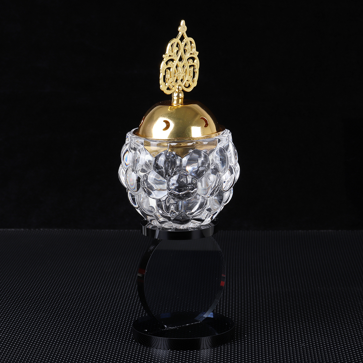 Crystal-Incense-Burner-Plating-Metal-Polishing-Incense-Burner-Traditional-For-Home-Office-Desktop-De-1791853-6