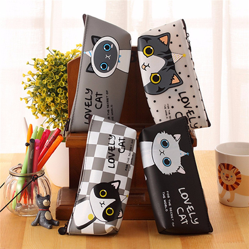 Cute-Cartoon-Cat-Pencil-Case-Box-Pens-Storage-Bag-Pouch-Stationary-Makeup-Bag-1092315-1