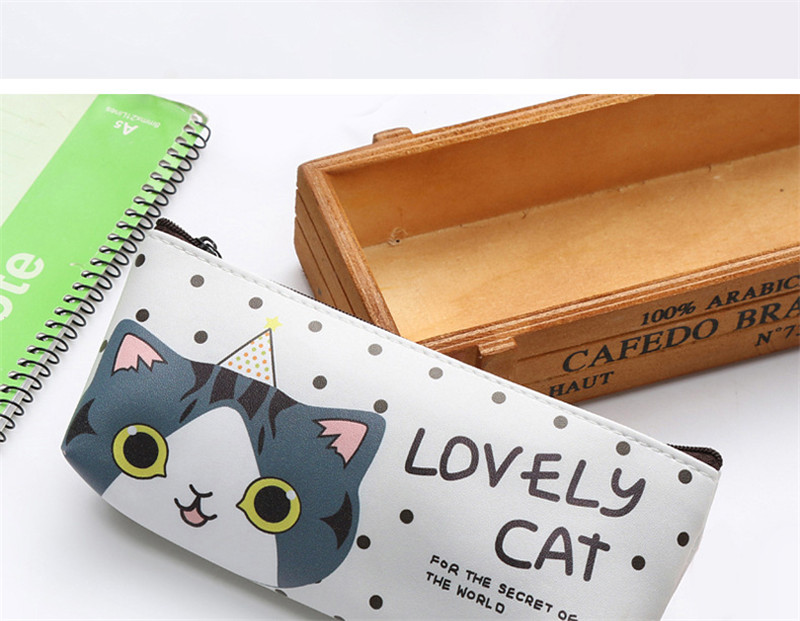 Cute-Cartoon-Cat-Pencil-Case-Box-Pens-Storage-Bag-Pouch-Stationary-Makeup-Bag-1092315-6
