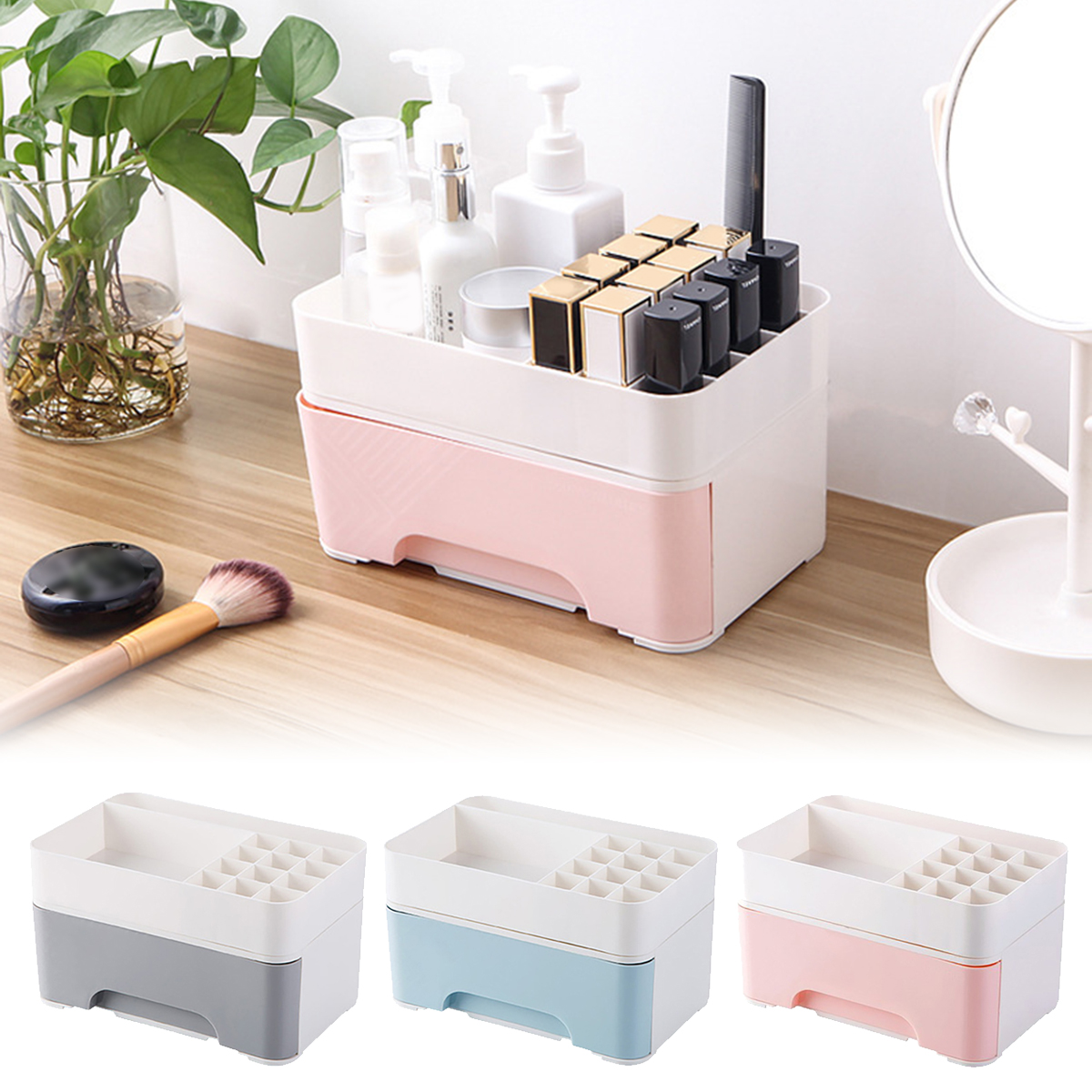 Desk-Skin-Care-Products-Storage-Box-Multi-functional-Lipstick-Cosmetic-Storage-Box-with-Drawer-Home--1763759-1